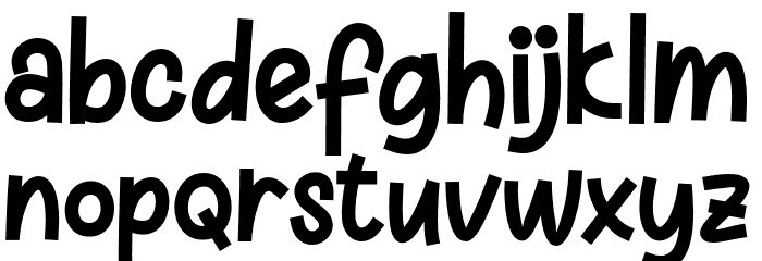 CharlyDreams Font LOWERCASE