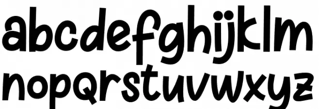 CharlyDreams फ़ॉन्ट लोअरकेस