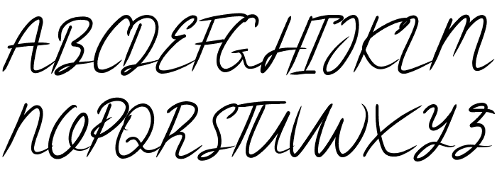CharlynRushmoorDemo Font OTHER CHARS