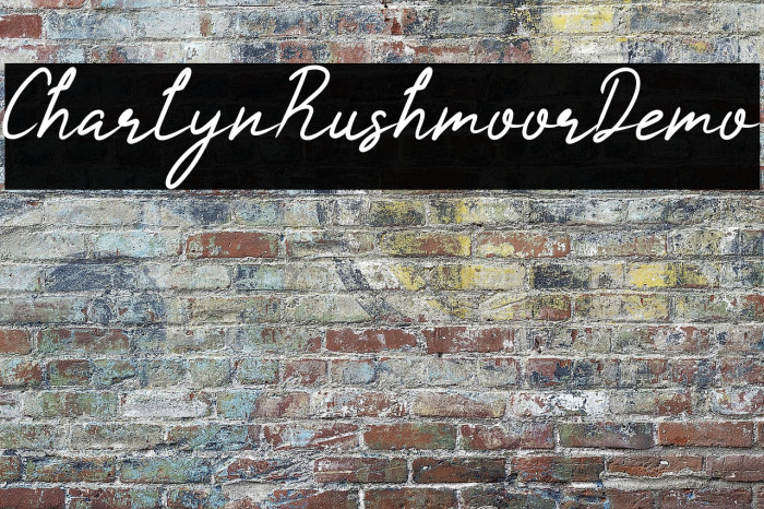 CharlynRushmoorDemo Example 1