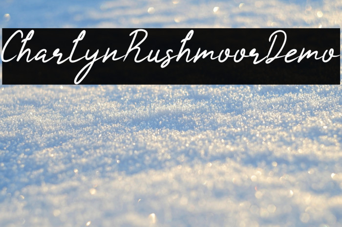 CharlynRushmoorDemo Example 2