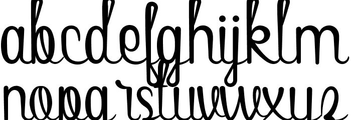 Charm Queen Demo Font LOWERCASE