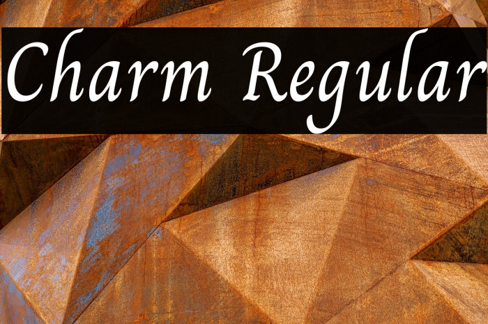 Charm Regular Example 3