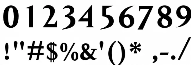 Charmed Cast Font OTHER CHARS