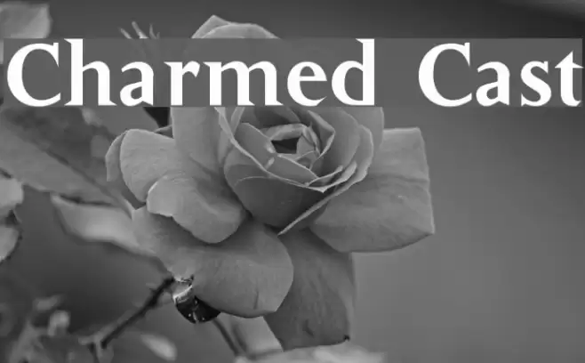 Charmed Cast Font examples