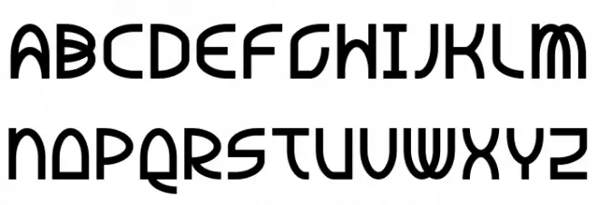 Charmed Pi Schriftart Groß