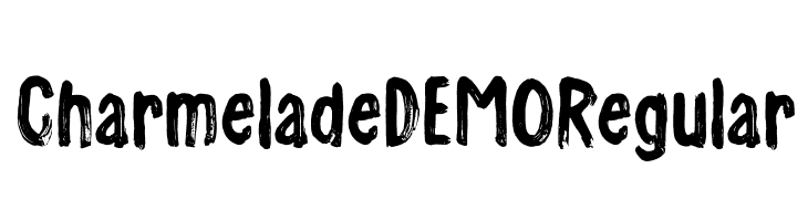 Charmelade DEMO Regular Font