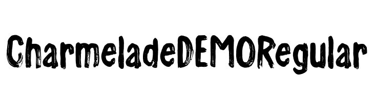 Charmelade DEMO Regular Font