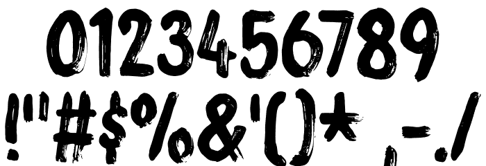 Charmelade DEMO Regular Font OTHER CHARS