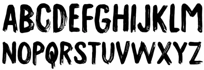 Charmelade DEMO Regular Font Litere mari