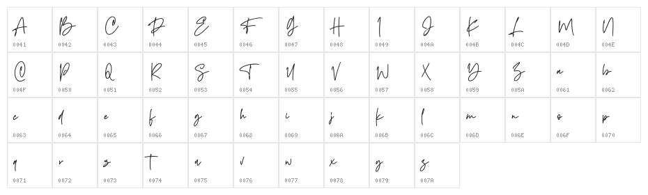 Charmeleon Free Character Map