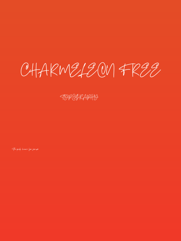 Charmeleon Free Poster