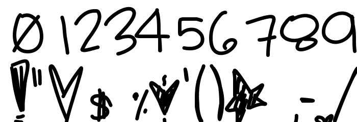 CharmeleonRed Font OTHER CHARS