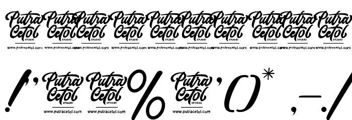 Charming Anneta Font OTHER CHARS