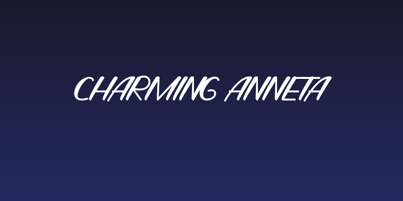 Charming Anneta Social Header