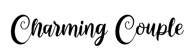 Charming Couple  Frei Schriftart Herunterladen