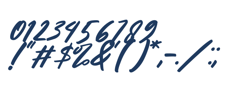Charming Holiday Italic Other Characters