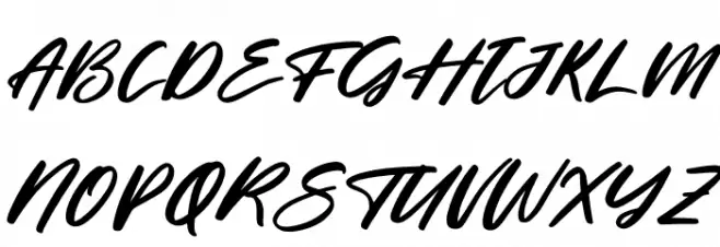 Charming Holiday Italic Polices MAJUSCULES
