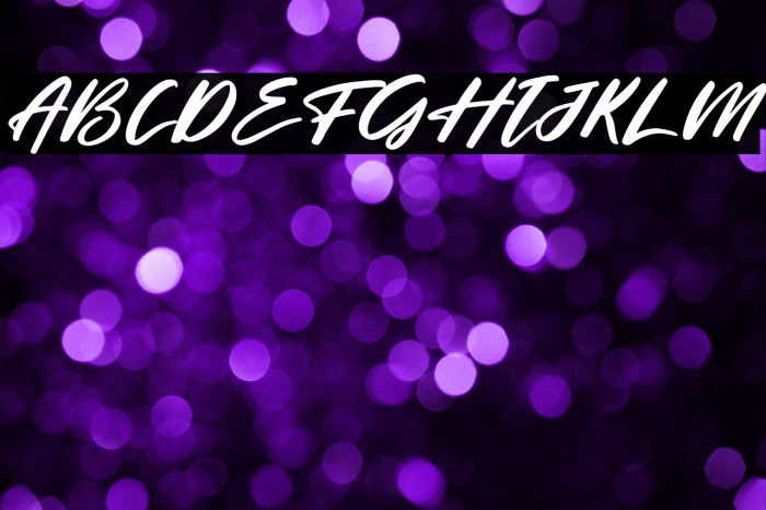 Charming Holiday Italic Example 3