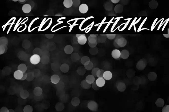 Charming Holiday Italic Font examples