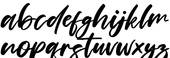 Charming Holiday Font LOWERCASE
