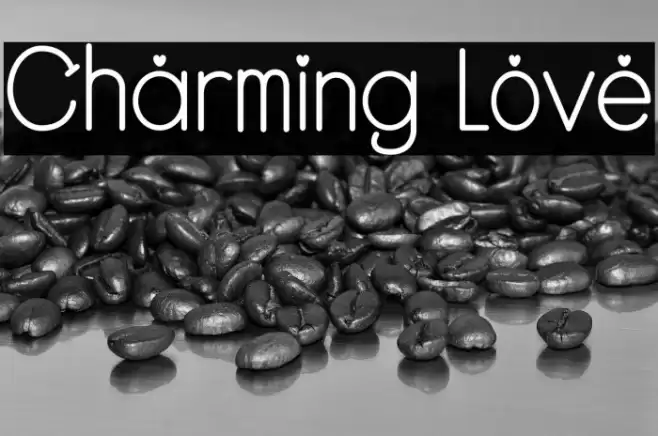 Charming Love Font examples