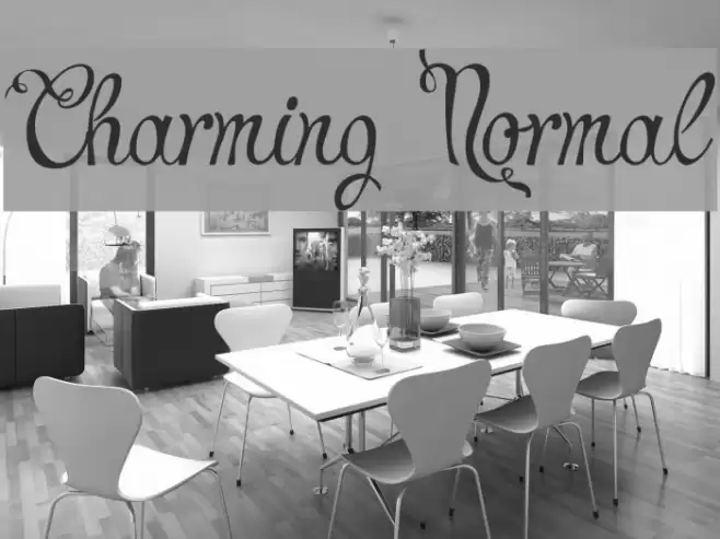 Charming Normal फ़ॉन्ट examples