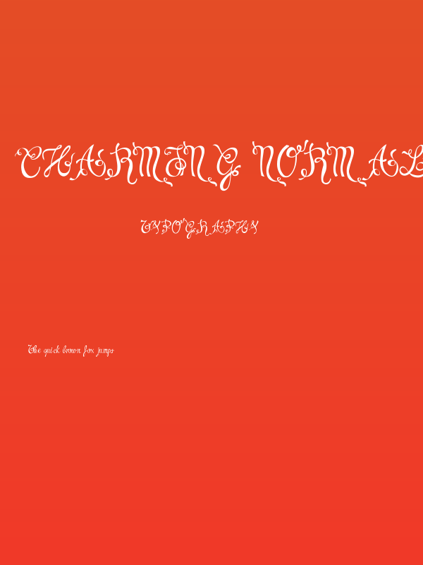 Charming Normal Poster