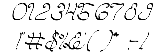 Charming Prince Font OTHER CHARS