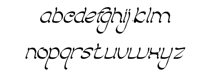 Charming Prince Font LOWERCASE