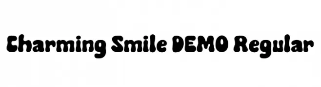Charming Smile DEMO Regular  Fuentes Gratis Descargar