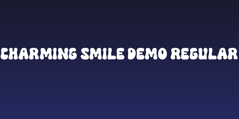 Charming Smile DEMO Regular Social Header