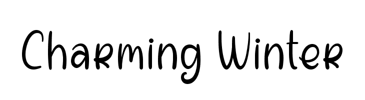 Charming Winter  Descarca Fonturi Gratis