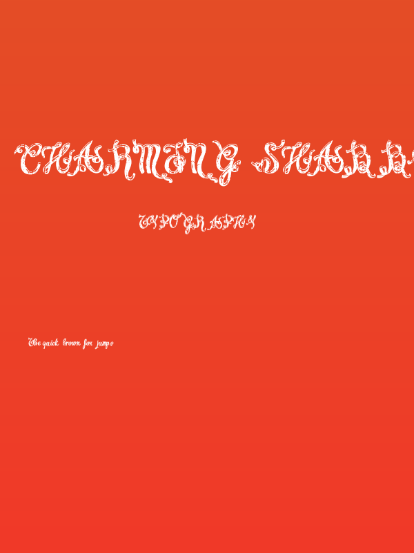 Charming shabby demo Poster