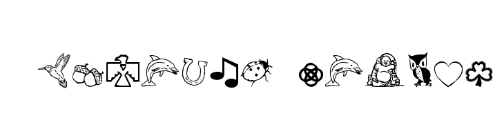 CharmingSymbols  免费字体下载