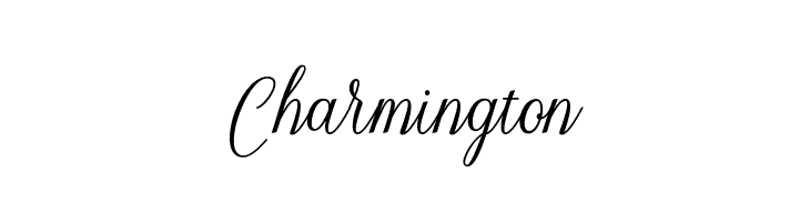 Charmington  免费字体下载