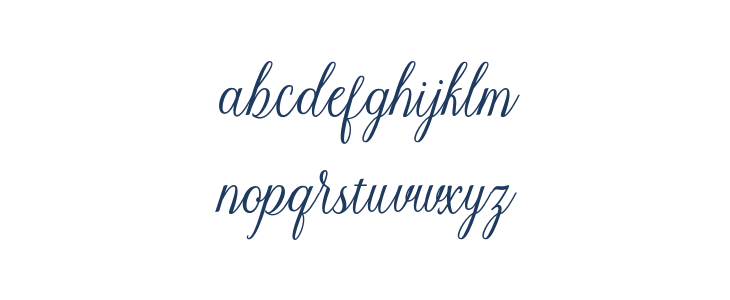 Charmington Lowercase