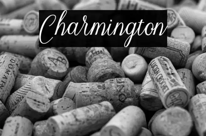 Charmington Font examples