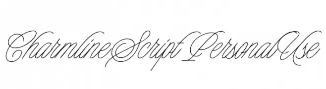 Charmline Script Personal Use  Fuentes Gratis Descargar