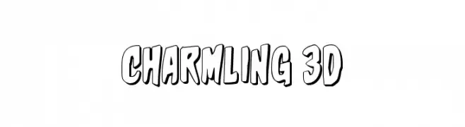 Charmling 3D  免费字体下载