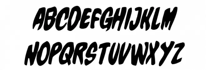 Charmling Balloon Italic Fonte MAIÚSCULAS