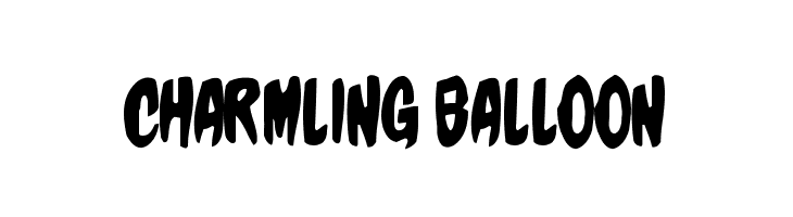 Charmling Balloon  नि: शुल्क फ़ॉन्ट्स डाउनलोड