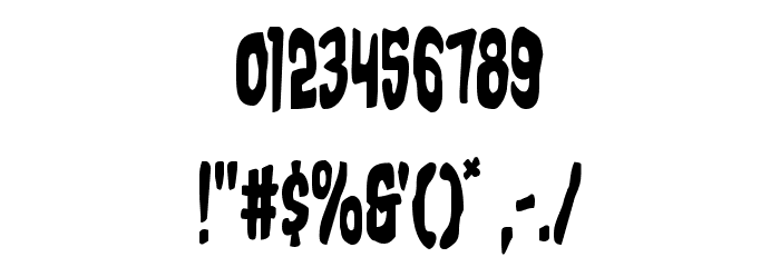 Charmling Condensed Font OTHER CHARS