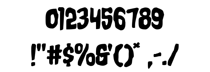 Charmling Expanded Font OTHER CHARS