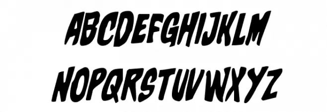 Charmling Italic Schriftart Groß