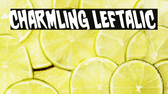 Charmling Leftalic Example 3