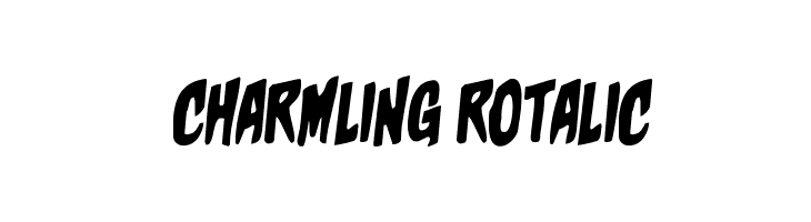 Charmling Rotalic  Frei Schriftart Herunterladen