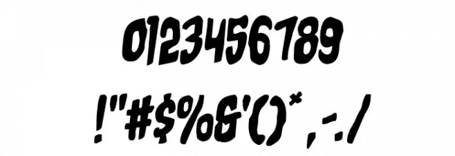 Charmling Rotalic Font OTHER CHARS