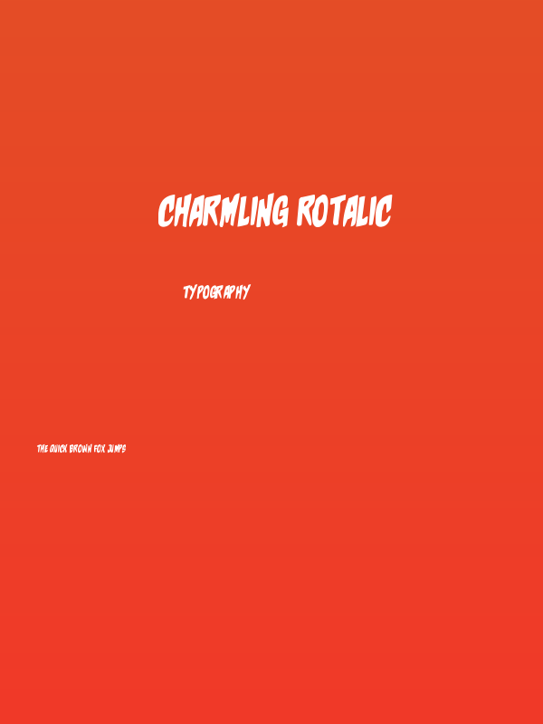 Charmling Rotalic Poster