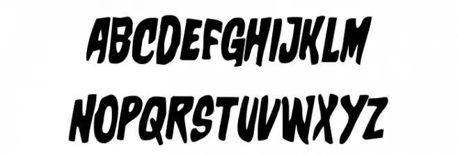 Charmling Rotated 2 Schriftart Groß